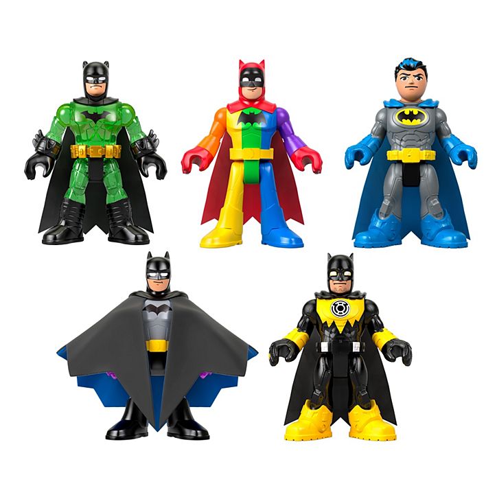 Lot 3 Imaginext DC Super Friends BAT GIRL BATMAN Fisher Price figure Comics Toys