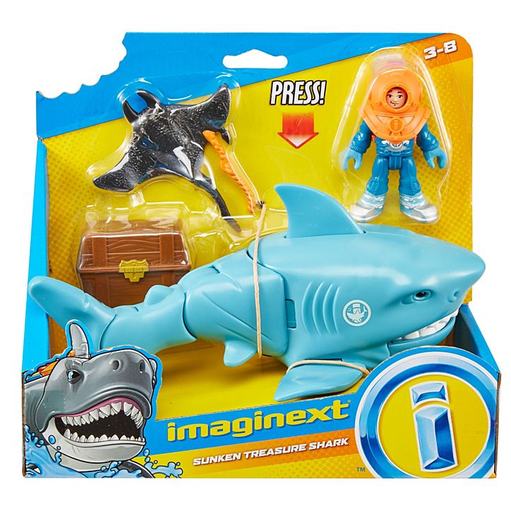 New Shark Series With Shark Bite Packaging Imaginext Database