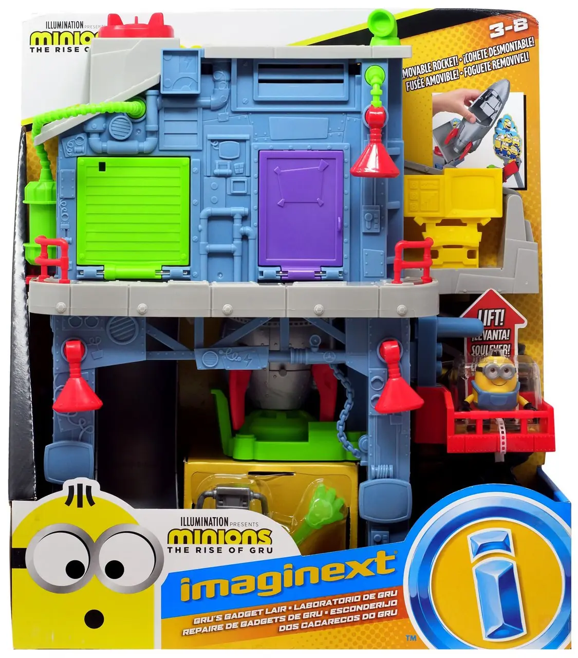 Imaginext Minions Rise Of Gru Multi Figure Pack And Sets Now Through June Imaginext Database