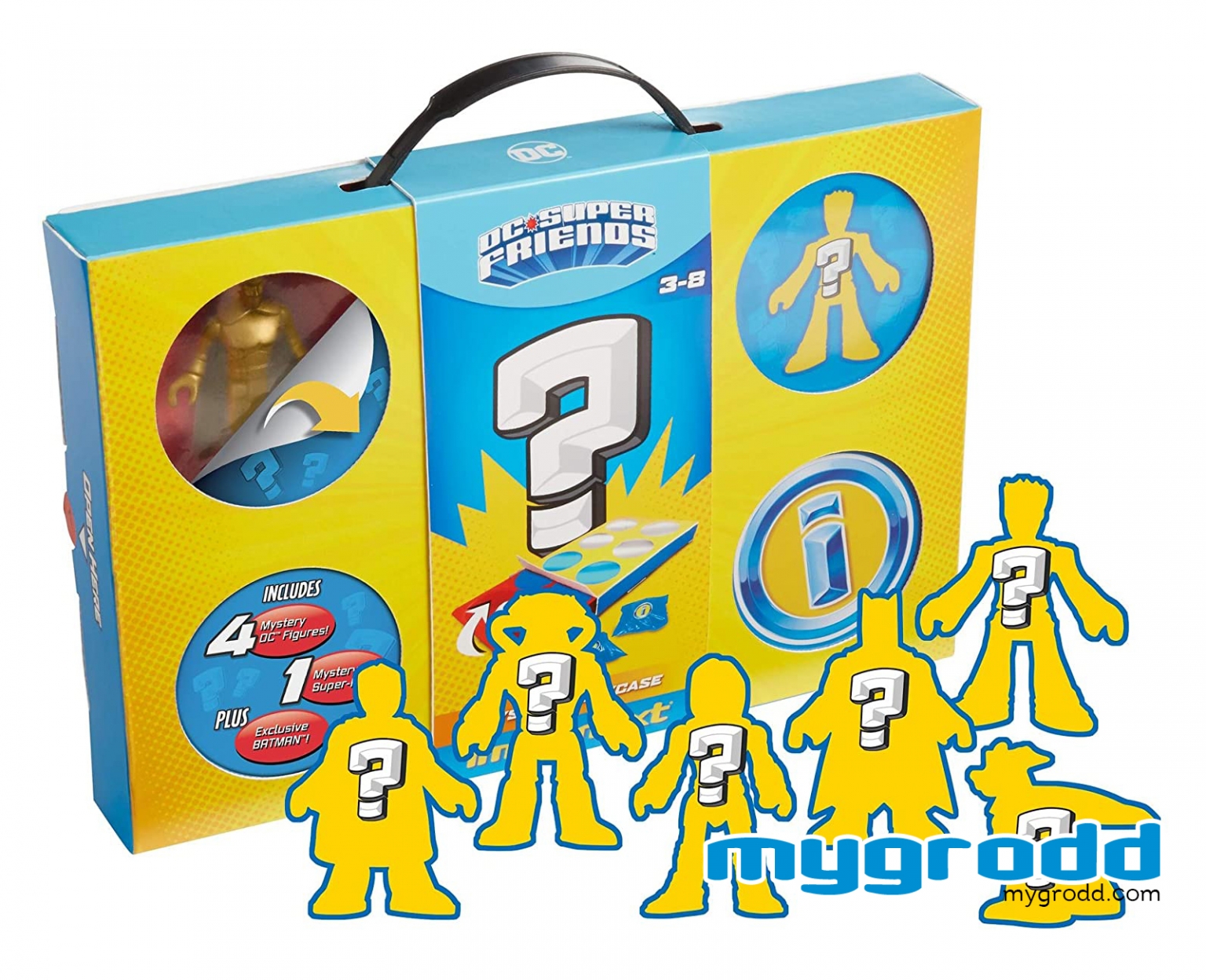 Two New Imaginext Sets Mystery Figure MultiBox & Pop Up Playset