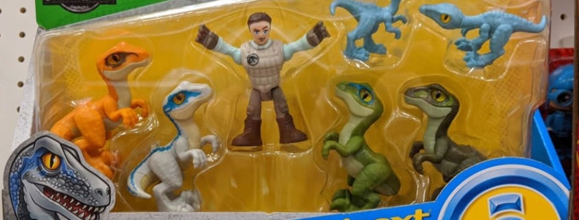 imaginext raptor trainer